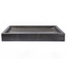 Eden Bath Rectangular Infinity Pool Sink in Honed Pietra Grey Marble - EB_S006PI-H