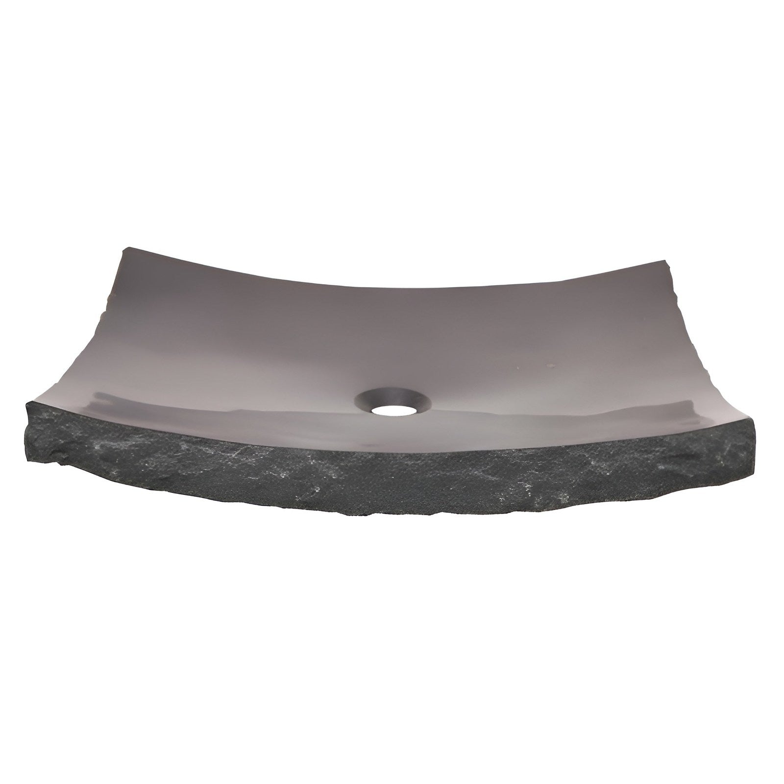 Eden Bath Large Black Granite Zen Sink - EB_S014BK-P