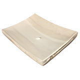 Eden Bath White Travertine Large Zen Sink - EB_S014WT-P