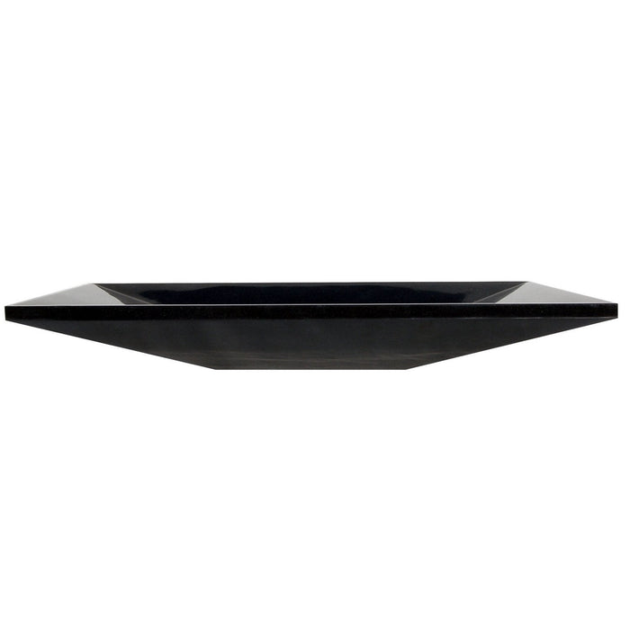 Eden Bath Black Ultra Modern Granite Sink - EB_S017BK-P