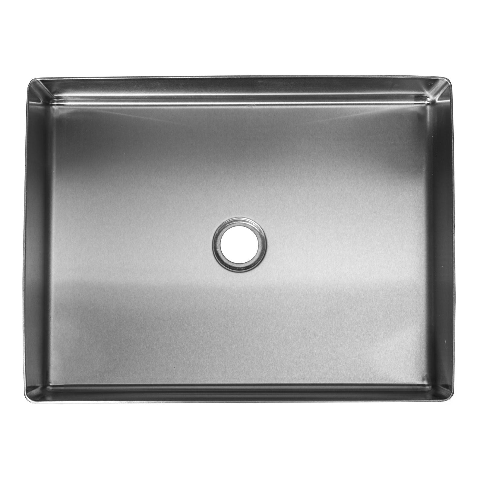 Eden Bath Rectangular 19" x 14 1/2" Stainless Steel Bathroom Vessel Sink with Drain in Silver - EB_SS002SV