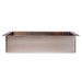 Eden Bath Rectangular 20" x 16" Stainless Steel Undermount Bathroom Sink with Drain in Bronze - EB_SS051BZ