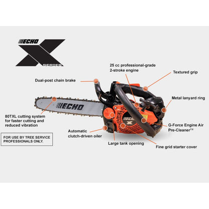 Echo CS-620PW Pro Chain Saw, Wrap Handle, 59.0 CC - CS-620PW Powerhead Only