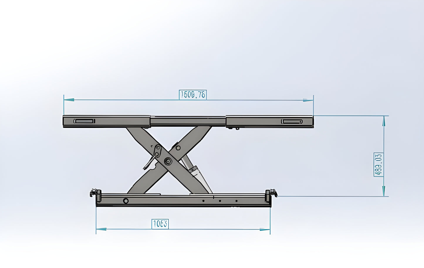 Katool Rolling Jack 5000 lbs Lifting Capacity RJ50