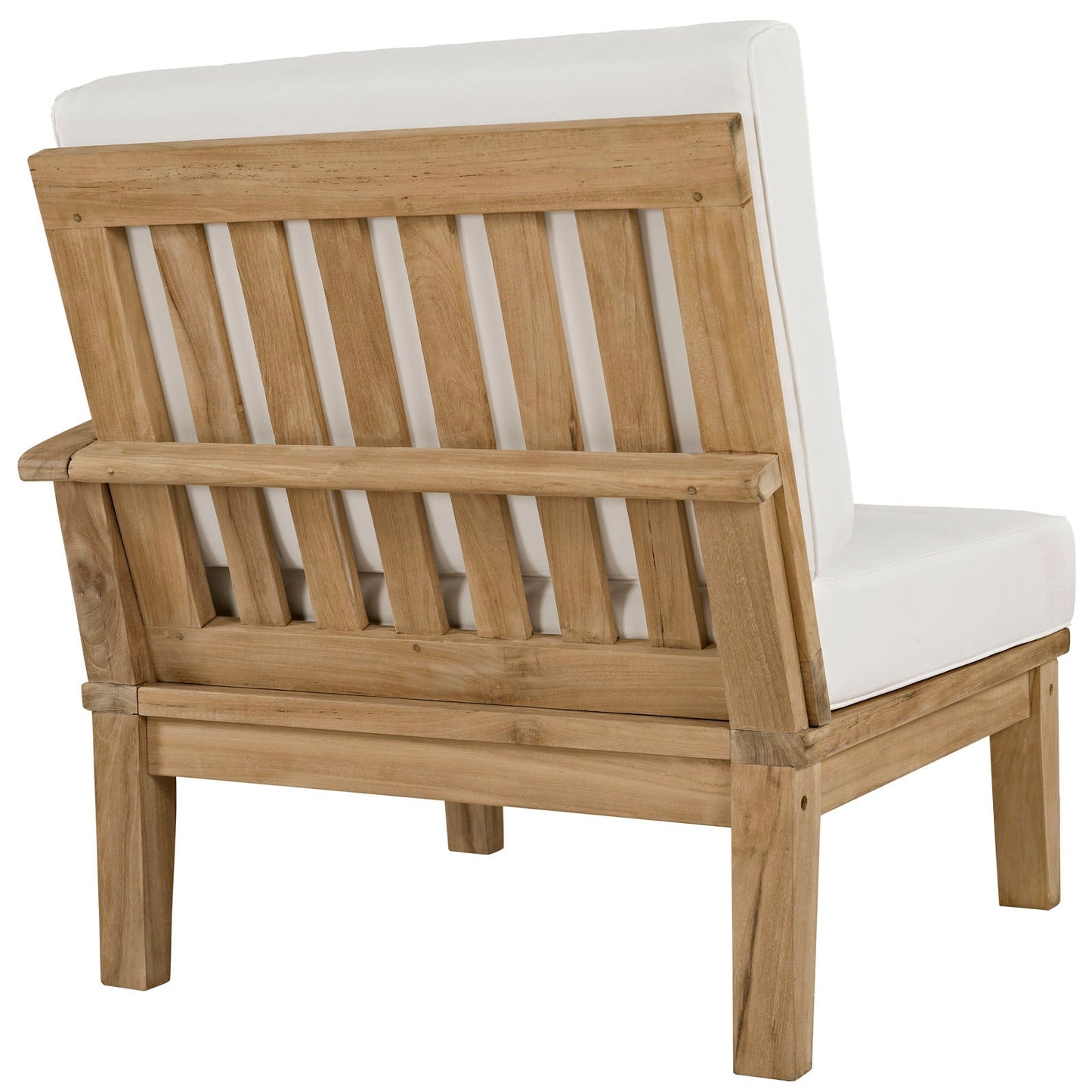 Modway Furniture Marina 5 Piece Outdoor Patio Teak Set by Modway – EEI-1477-NAT-GRY-SET