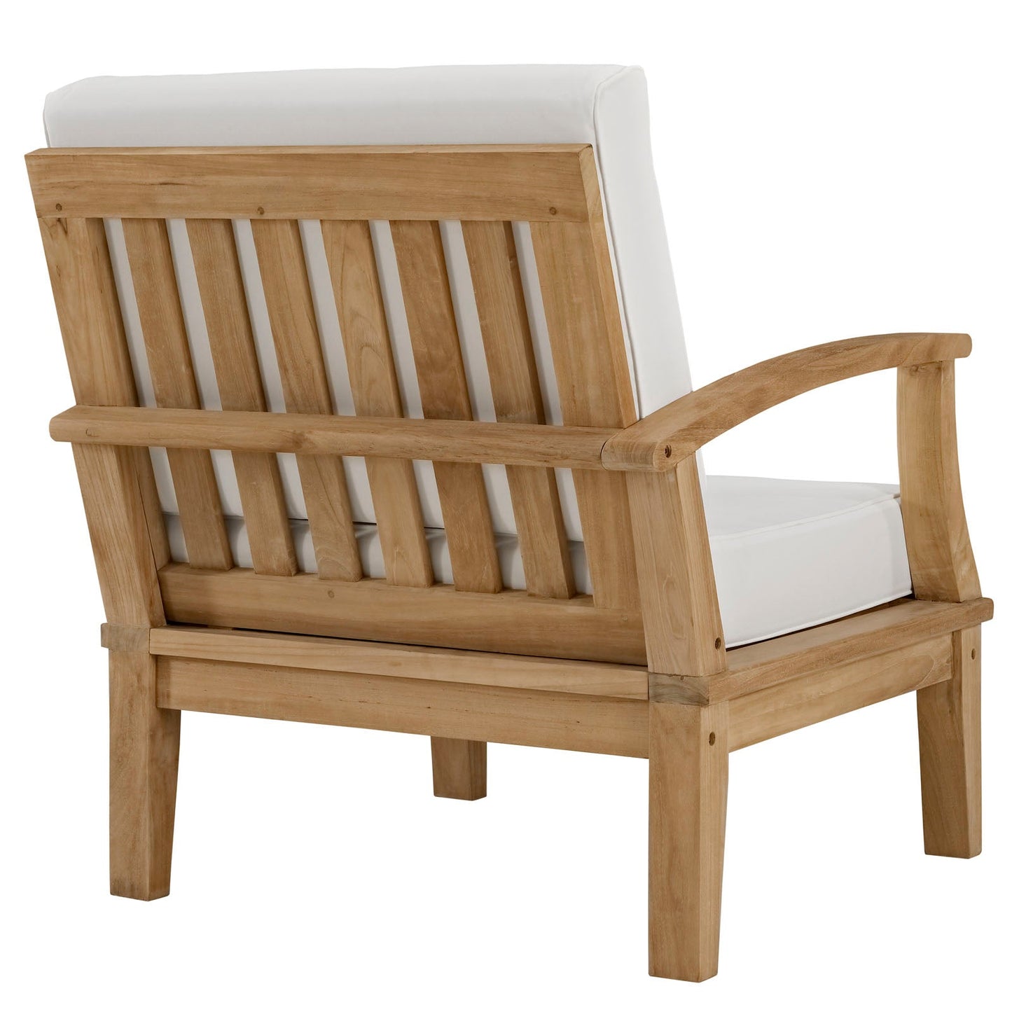 Modway Furniture Marina 8 Piece Outdoor Patio Teak Set by Modway – EEI-1479-NAT-GRY-SET