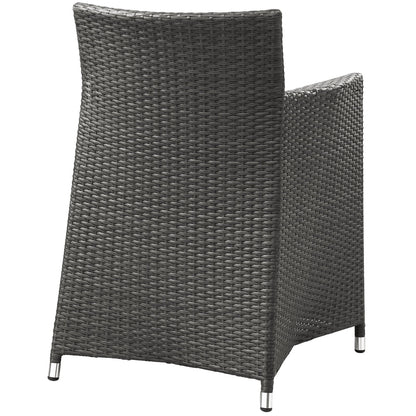 Modway Junction 5 Piece Outdoor Patio Dining Set