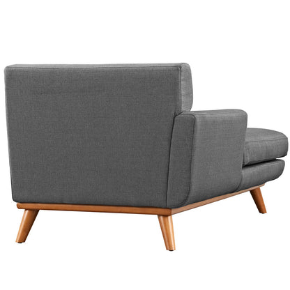 Modway Furniture Engage Left-Facing Upholstered Fabric Chaise - EEI-1793-DOR