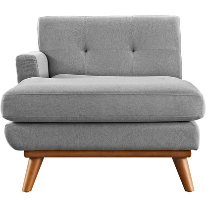 Modway Furniture Engage Left-Facing Upholstered Fabric Chaise - EEI-1793-DOR