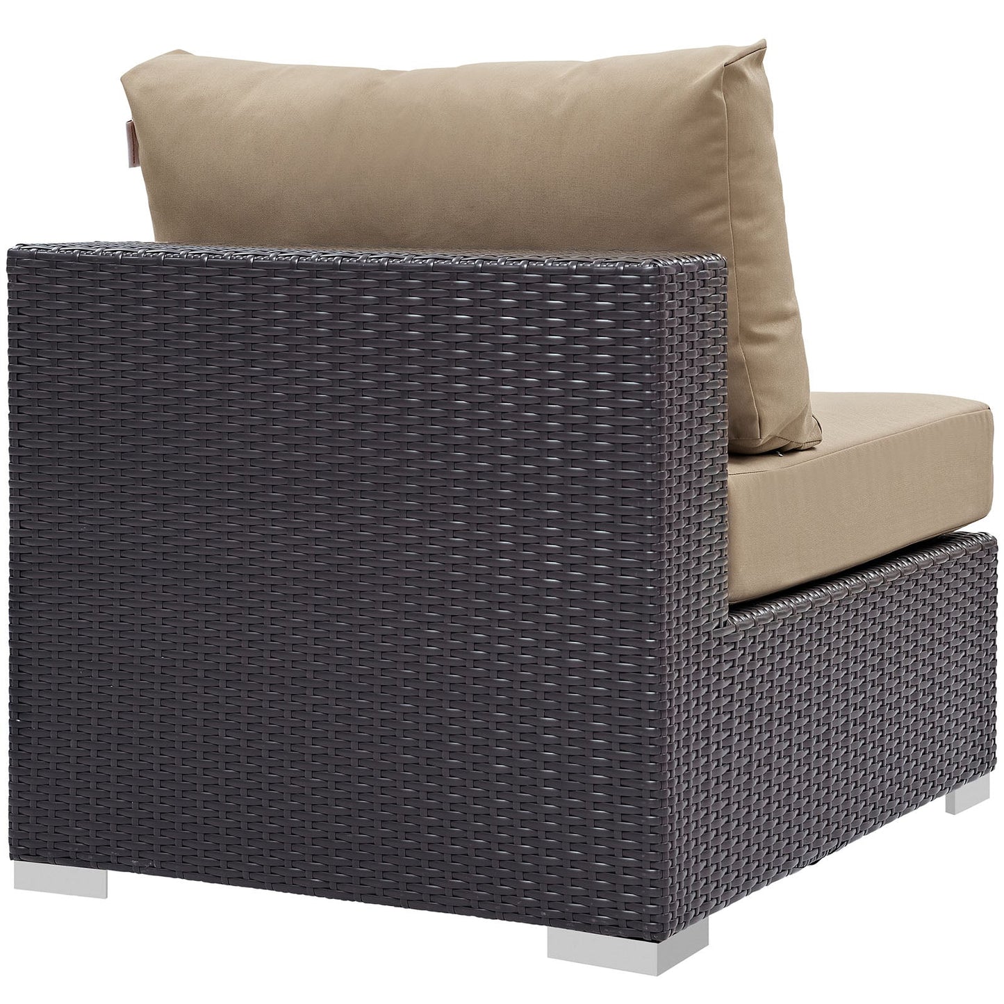 Modway Furniture Convene 5 Piece Outdoor Patio Sectional Set by Modway –EEI-2172-EXP-BEI-SET