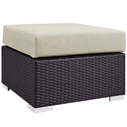 Modway Furniture Gather 7 Piece Outdoor Patio Sectional Set by Modway - EEI-1808-EXP-BEI-SET