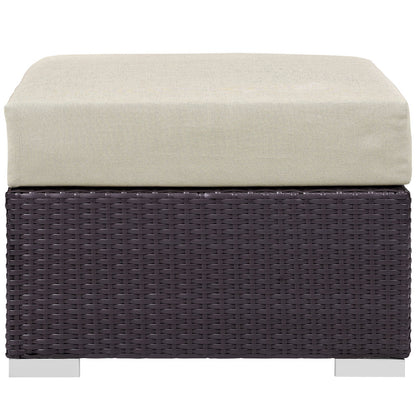 Modway Furniture Gather 7 Piece Outdoor Patio Sectional Set by Modway - EEI-1808-EXP-BEI-SET