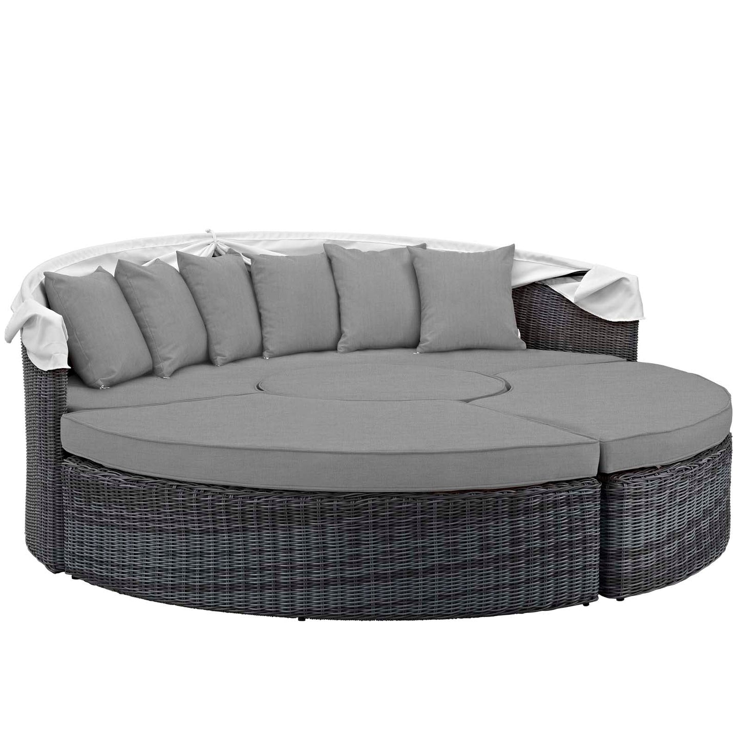 Summon Canopy Outdoor Patio Sunbrella® Daybed by Modway