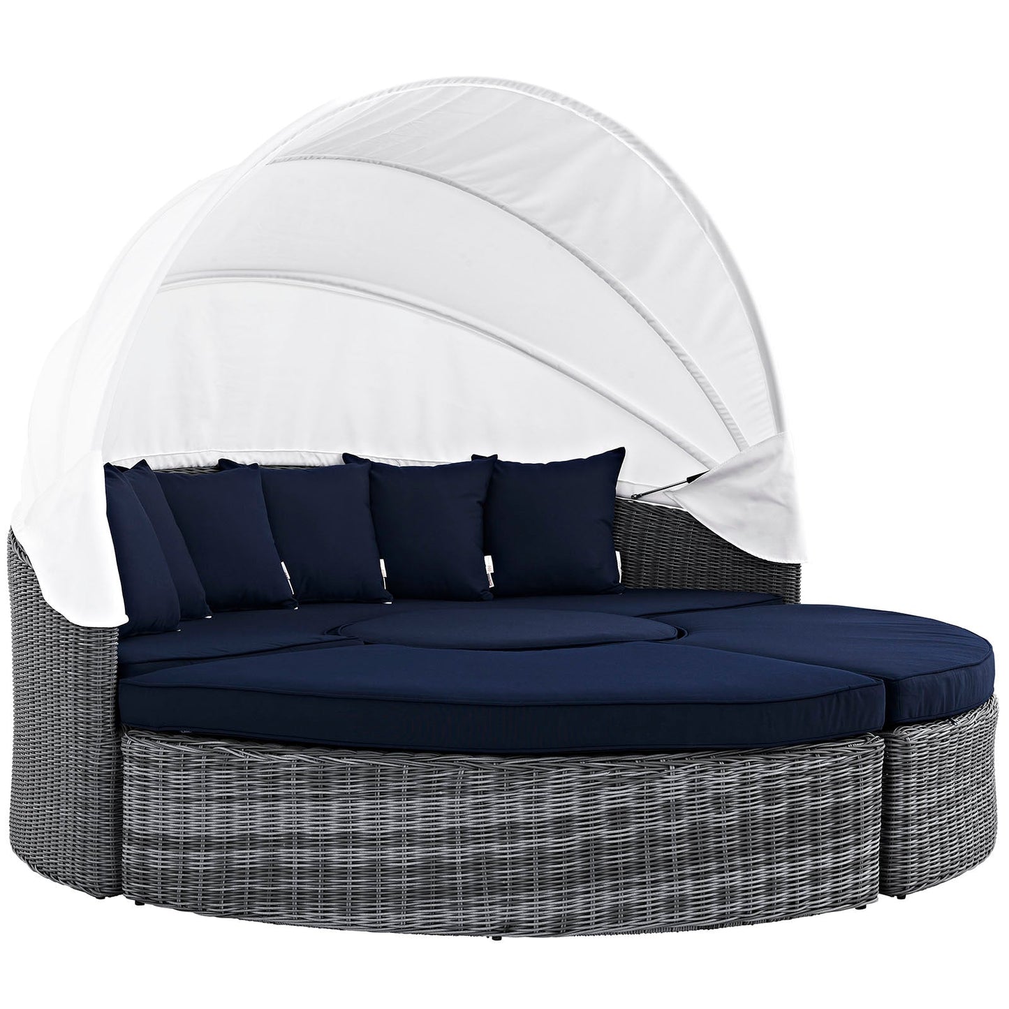 Summon Canopy Outdoor Patio Sunbrella® Daybed by Modway