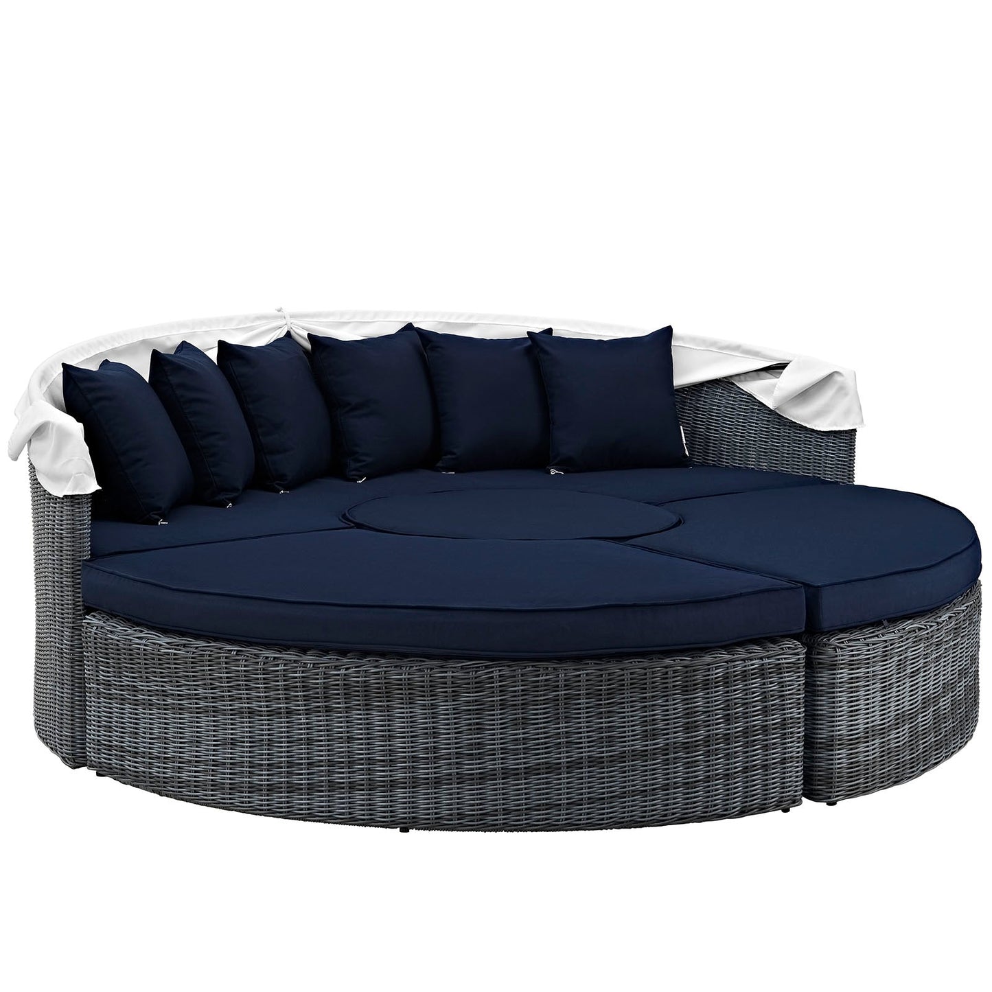 Summon Canopy Outdoor Patio Sunbrella® Daybed by Modway
