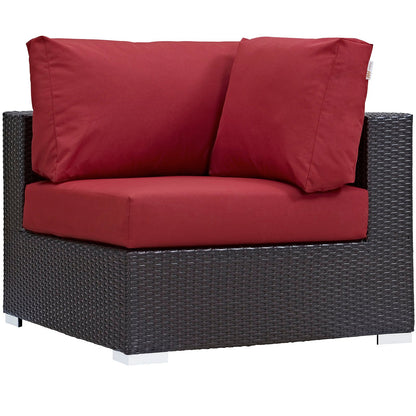 Modway Furniture Convene 5 Piece Outdoor Patio Sectional Set by Modway – EEI-2163-EXP-BEI-SET