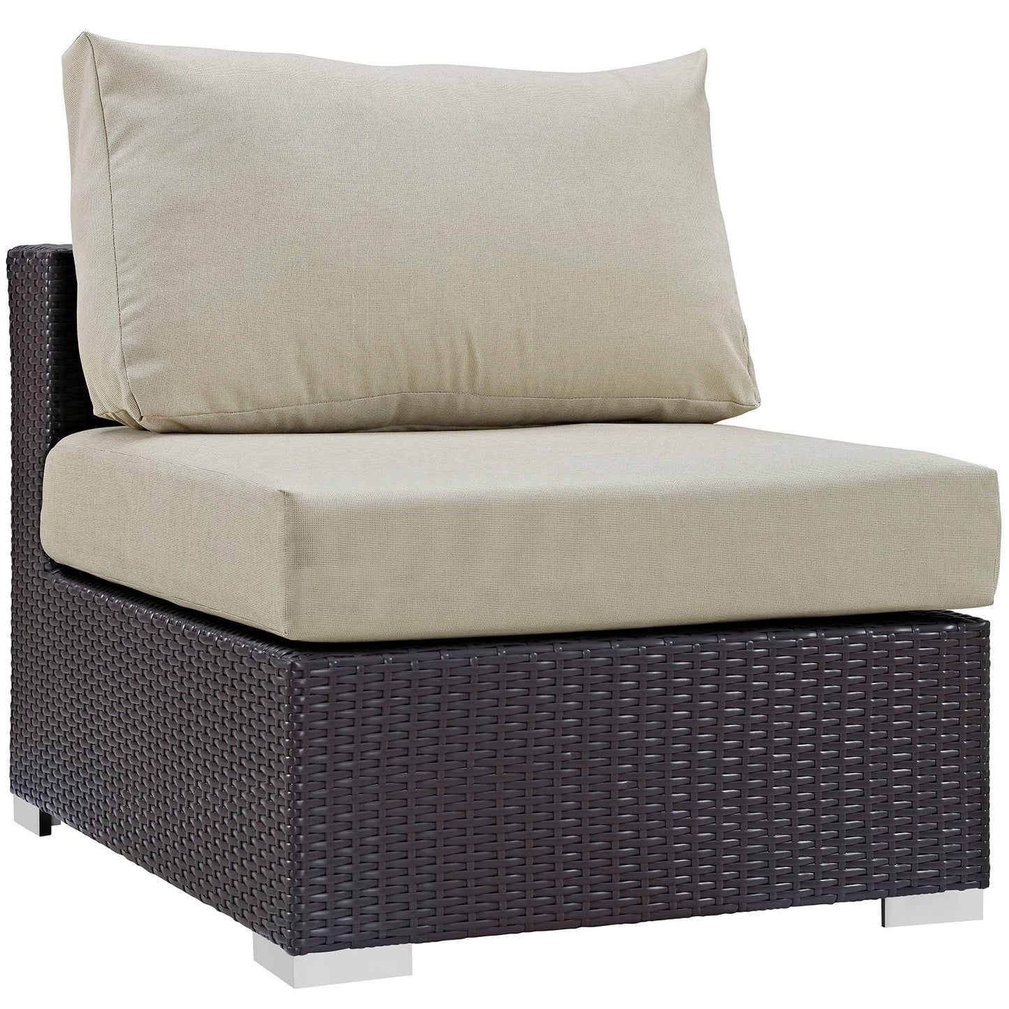 Modway Furniture Convene 7 Piece Outdoor Patio Sectional Set by Modway – EEI-2164-EXP-BEI-SET