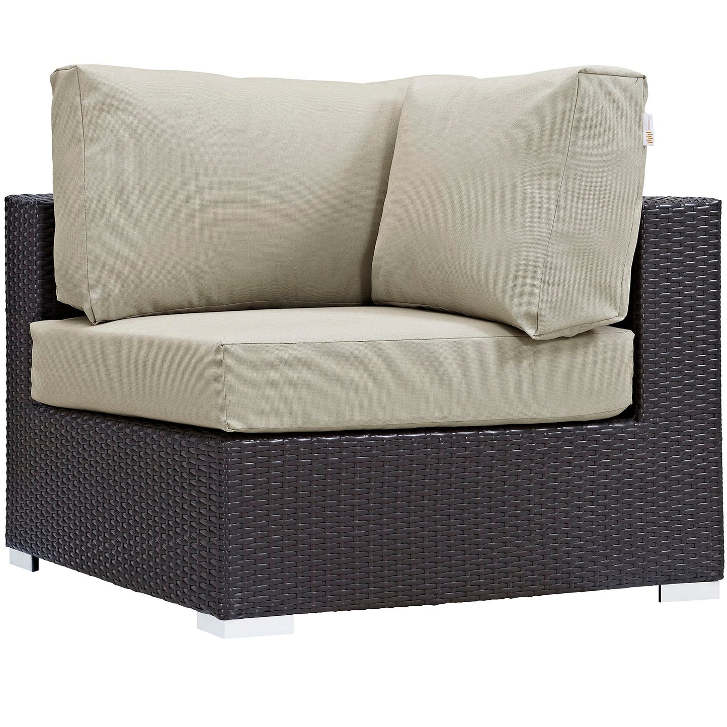 Modway Furniture Convene 7 Piece Outdoor Patio Sectional Set by Modway – EEI-2164-EXP-BEI-SET