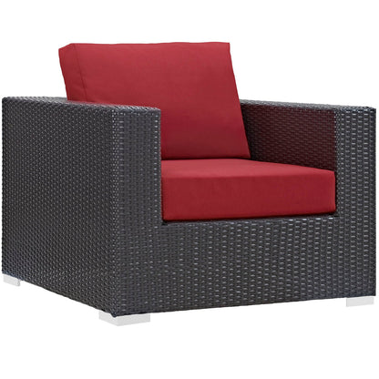 Modway Furniture Convene 7 Piece Outdoor Patio Sectional Set by Modway – EEI-2200-EXP-BEI-SET