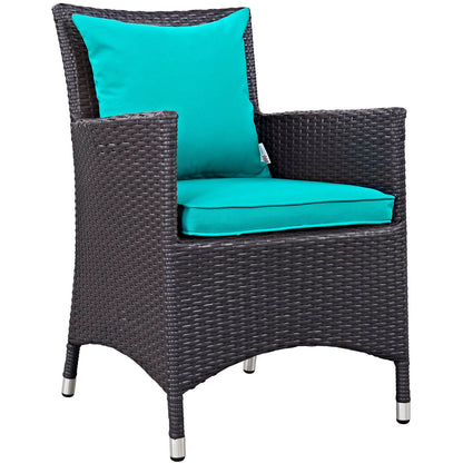 Modway Furniture Convene 11 Piece Outdoor Dining Set by Modway – EEI-2219-EXP-TRQ-SET