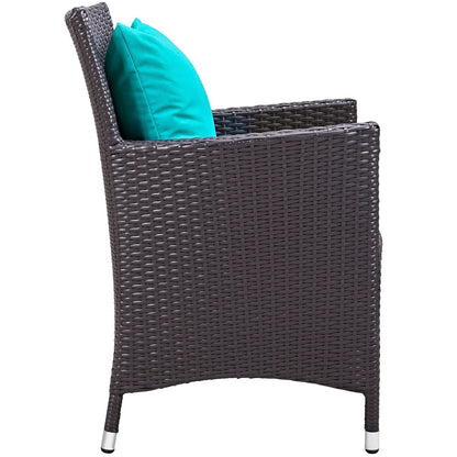 Modway Furniture Convene 11 Piece Outdoor Dining Set by Modway – EEI-2219-EXP-TRQ-SET