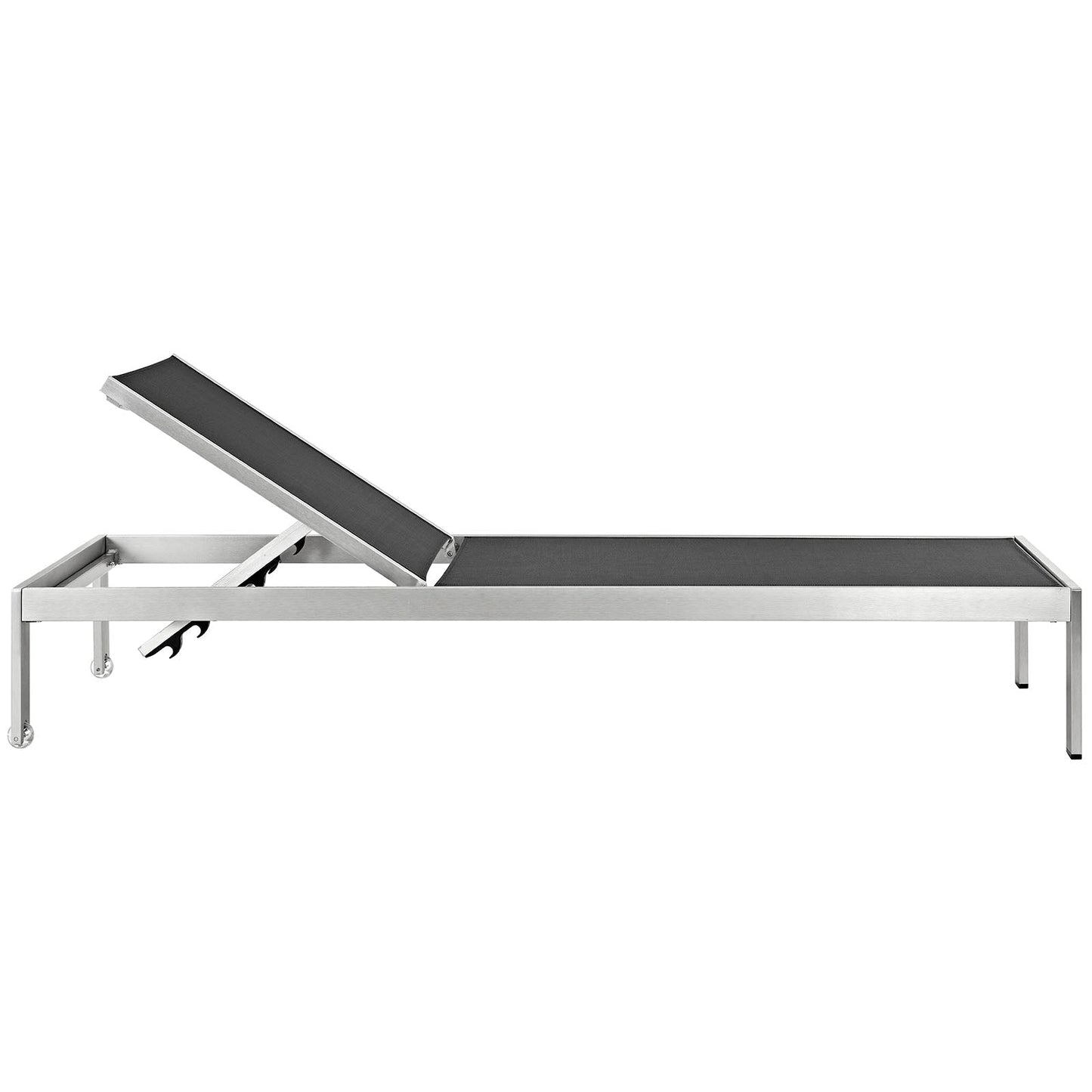 Modway Shore Outdoor Patio Aluminum Mesh Chaise
