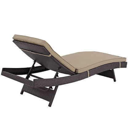 Modway Furniture Convene Chaise Outdoor Patio Set of 4 by Modway - EEI-2429-EXP-MOC-SET