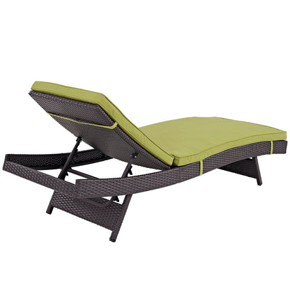 Modway Furniture Convene Chaise Outdoor Patio Set of 4 by Modway - EEI-2429-EXP-MOC-SET