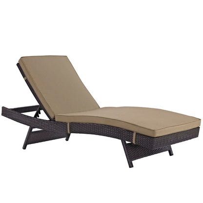 Modway Furniture Convene Chaise Outdoor Patio Set of 6 by Modway - EEI-2430-EXP-ORA-SET