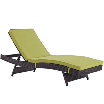 Modway Furniture Convene Chaise Outdoor Patio Set of 6 by Modway - EEI-2430-EXP-ORA-SET