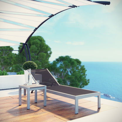 Modway Shore 2 Piece Outdoor Patio Aluminum Set – EEI-2470