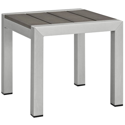 Modway Shore 2 Piece Outdoor Patio Aluminum Set – EEI-2470