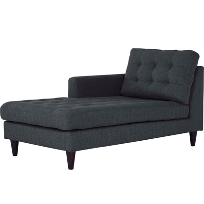 Modway Furniture Empress Left-Arm Upholstered Fabric Chaise - EEI-2596-AZU
