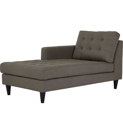 Modway Furniture Empress Left-Arm Upholstered Fabric Chaise - EEI-2596-AZU