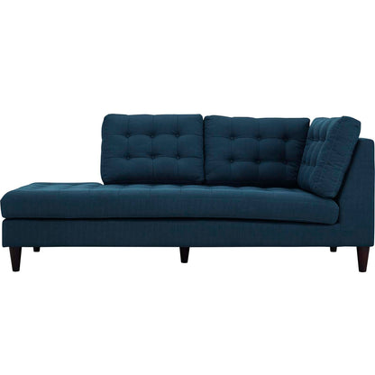 Modway Furniture Empress Upholstered Fabric Left Facing Bumper - EEI-2611-LGR