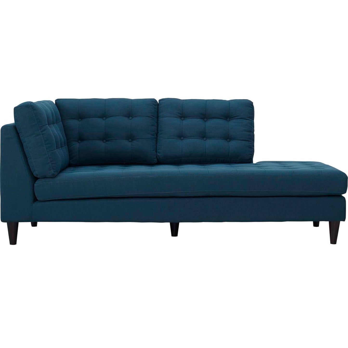 Modway Furniture Empress Upholstered Fabric Right Facing Bumper - EEI-2612-AZU
