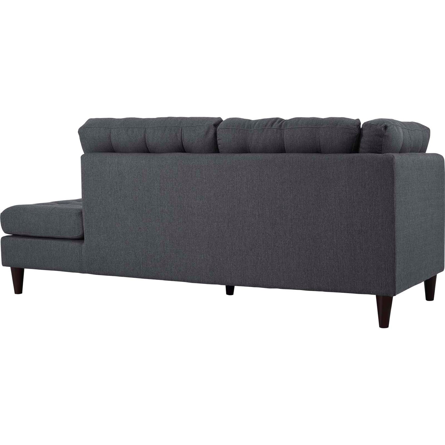 Modway Furniture Empress Upholstered Fabric Right Facing Bumper - EEI-2612-AZU