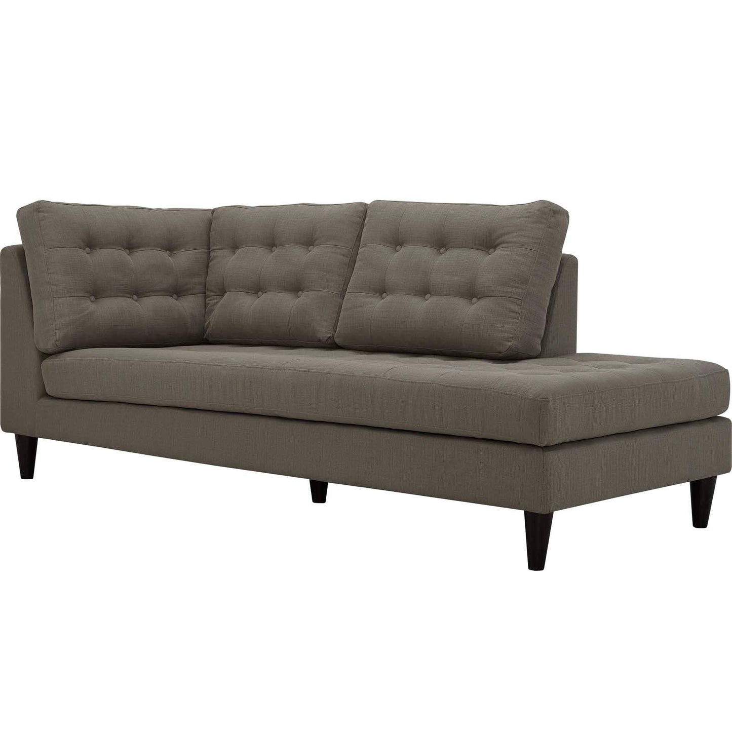 Modway Furniture Empress Upholstered Fabric Right Facing Bumper - EEI-2612-AZU