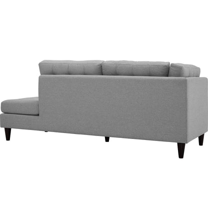 Modway Furniture Empress Upholstered Fabric Right Facing Bumper - EEI-2612-AZU