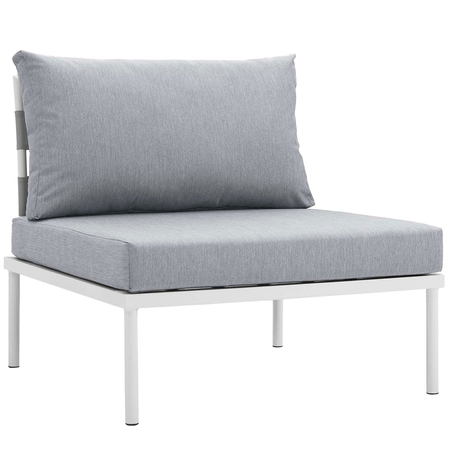 Modway Furniture Harmony 8 Piece Outdoor Patio Aluminum Sectional Sofa Set by Modway – EEI-2624