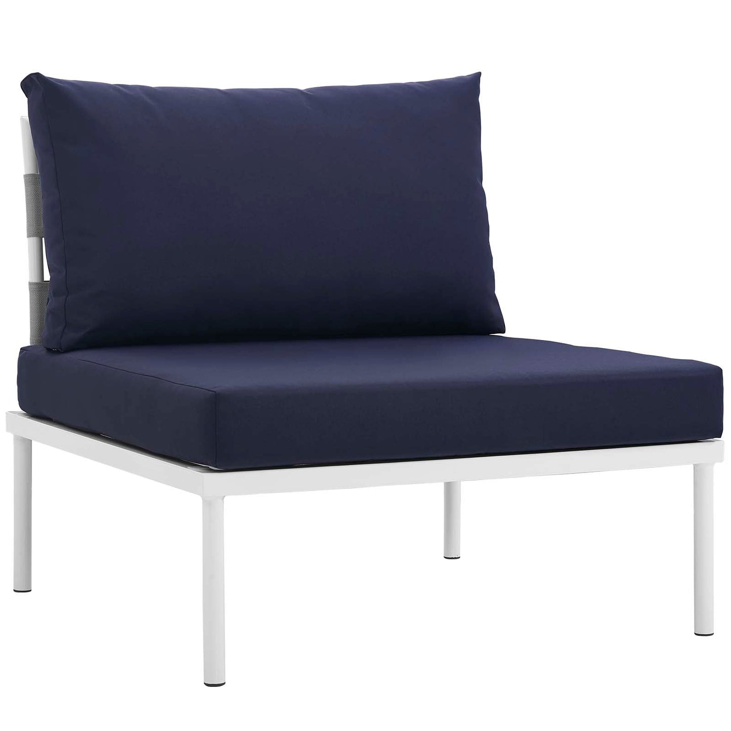Modway Furniture Harmony 8 Piece Outdoor Patio Aluminum Sectional Sofa Set by Modway – EEI-2624
