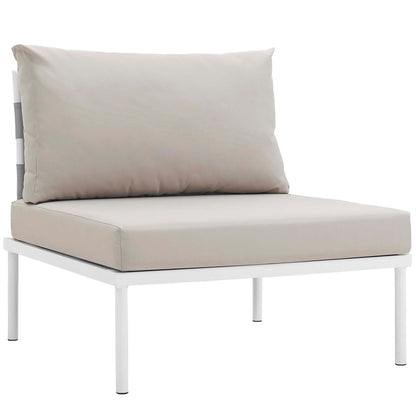 Modway Furniture Harmony 8 Piece Outdoor Patio Aluminum Sectional Sofa Set by Modway – EEI-2625