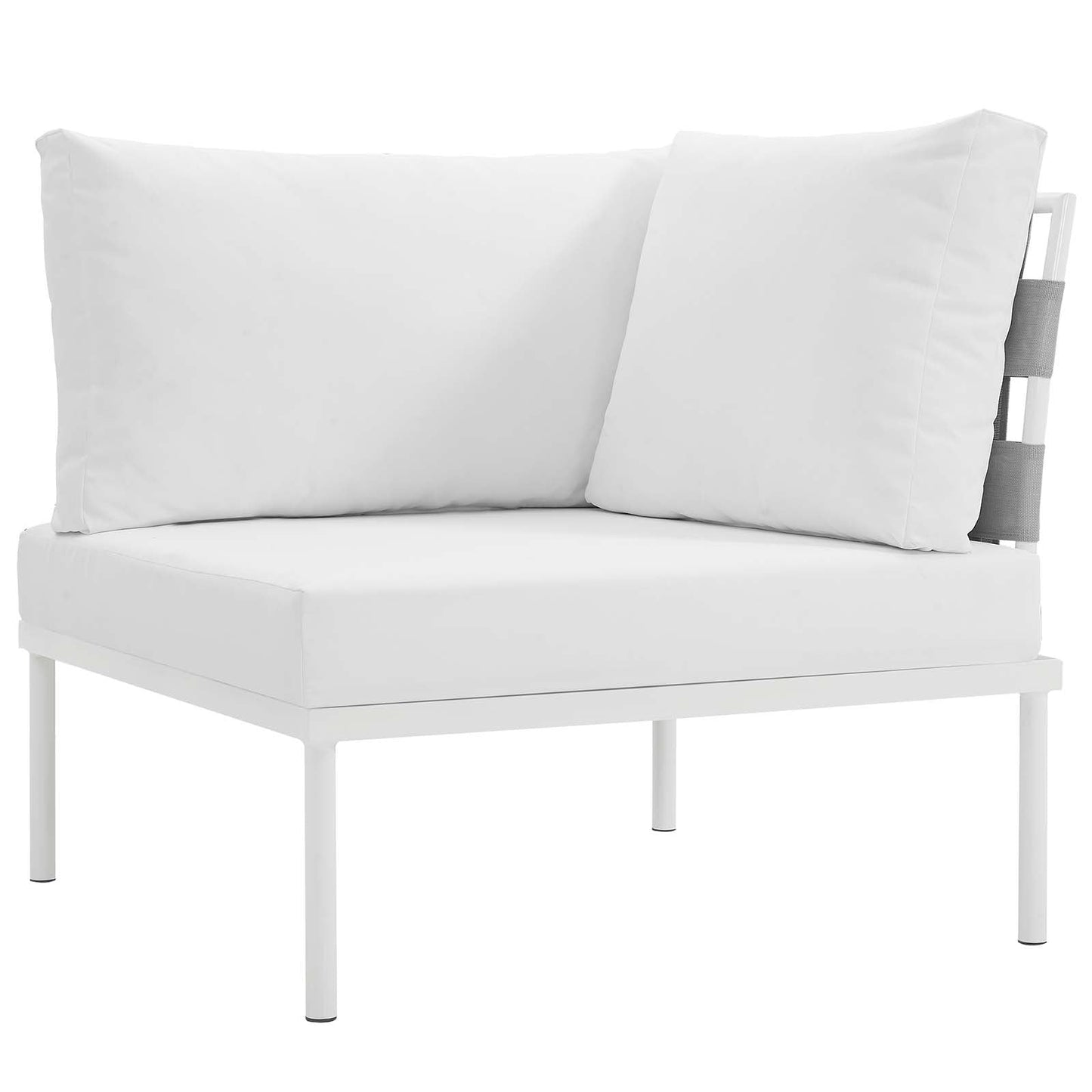 Modway Furniture Harmony 8 Piece Outdoor Patio Aluminum Sectional Sofa Set by Modway – EEI-2625