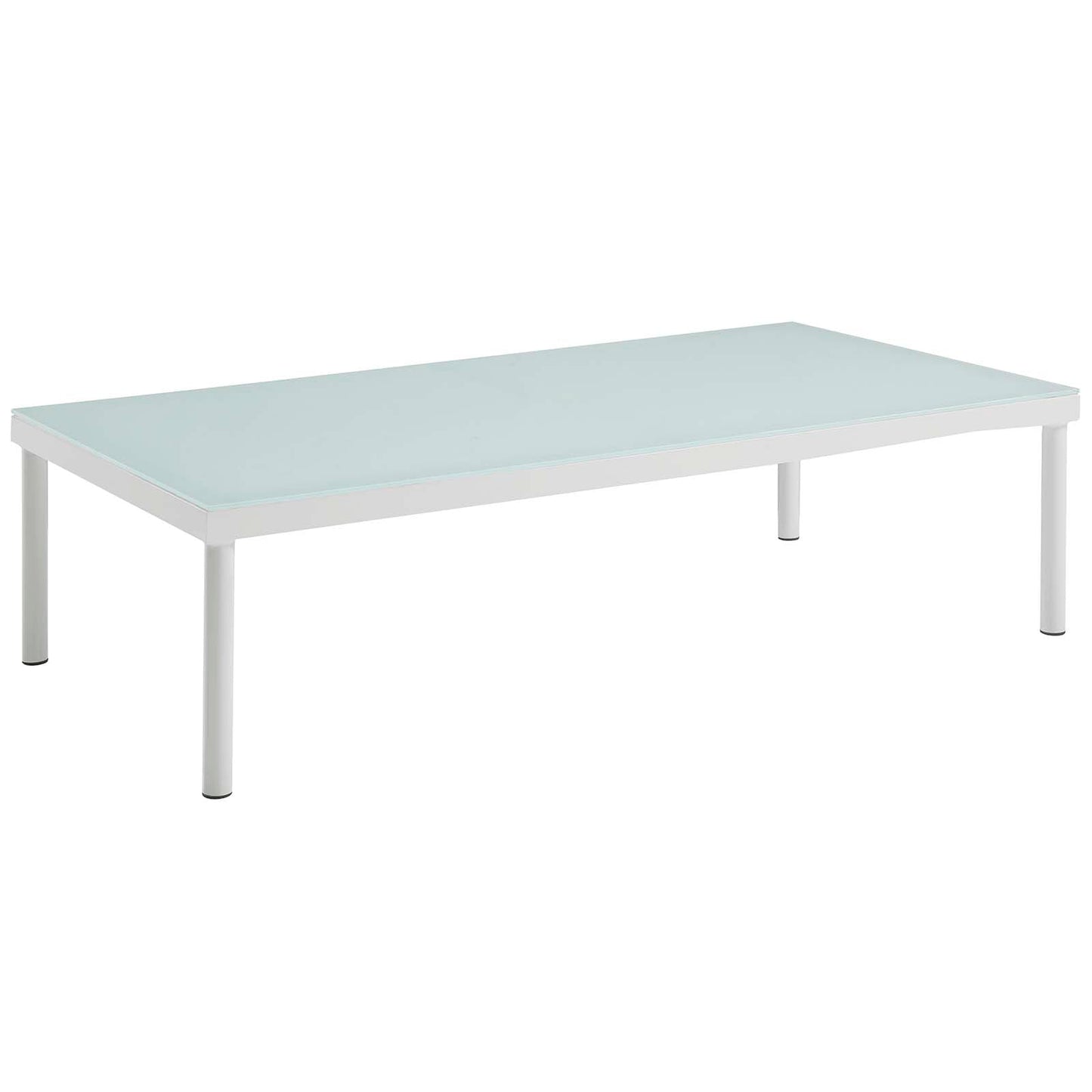Modway Furniture Harmony 6 Piece Outdoor Patio Aluminum Sectional Sofa Set by Modway - EEI-2627-WHI-BEI-SET