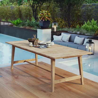 Modway Dorset Outdoor Patio Teak Dining Table