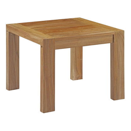 Modway Upland 3 Piece Outdoor Patio Teak Set