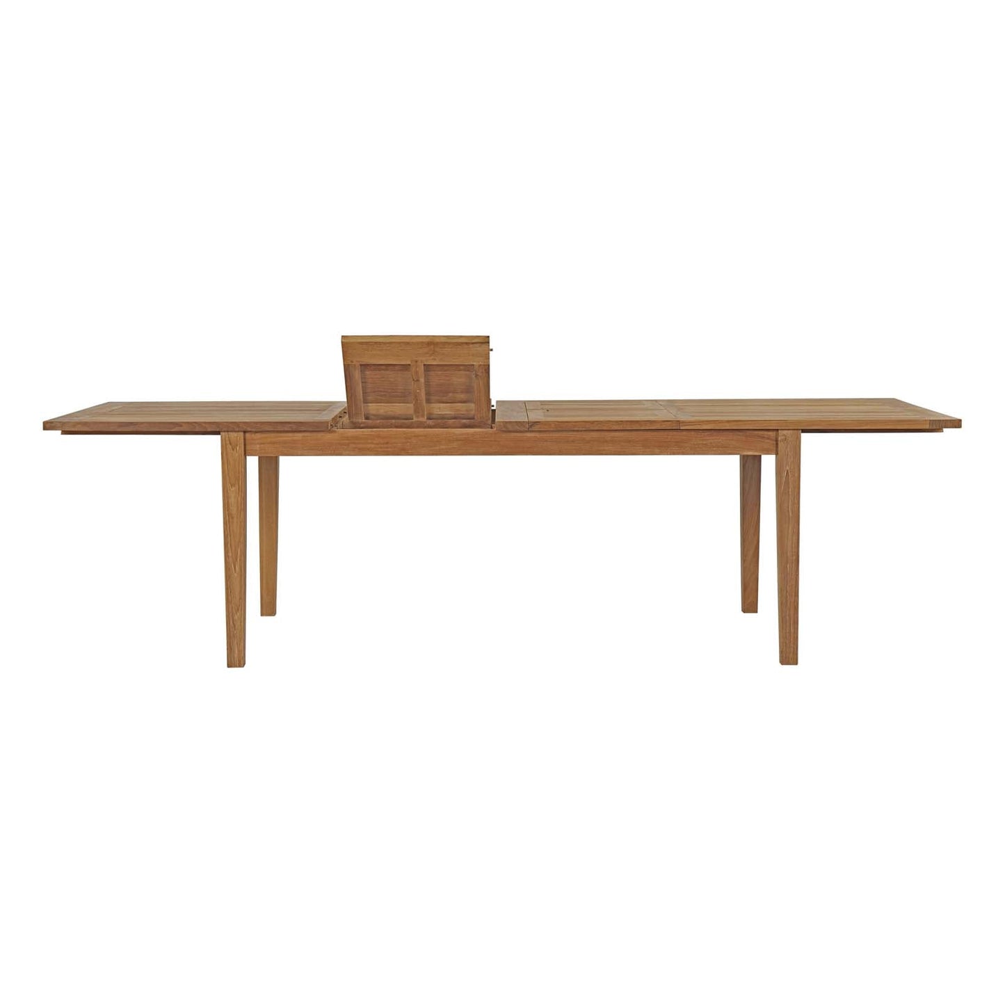 Modway Furniture Marina 11 Piece Outdoor Patio Teak Dining Set by Modway – EEI-3282-NAT-WHI-SET