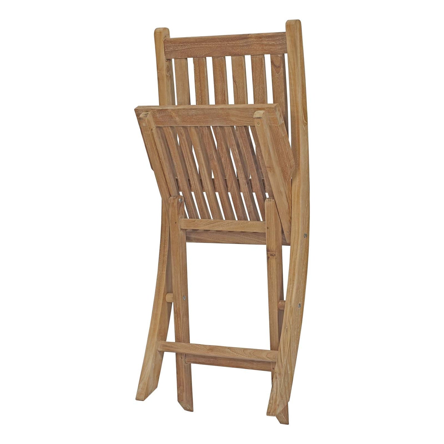 Modway Furniture Marina 7 Piece Outdoor Patio Teak Dining Set - EEI-3290-NAT-SET