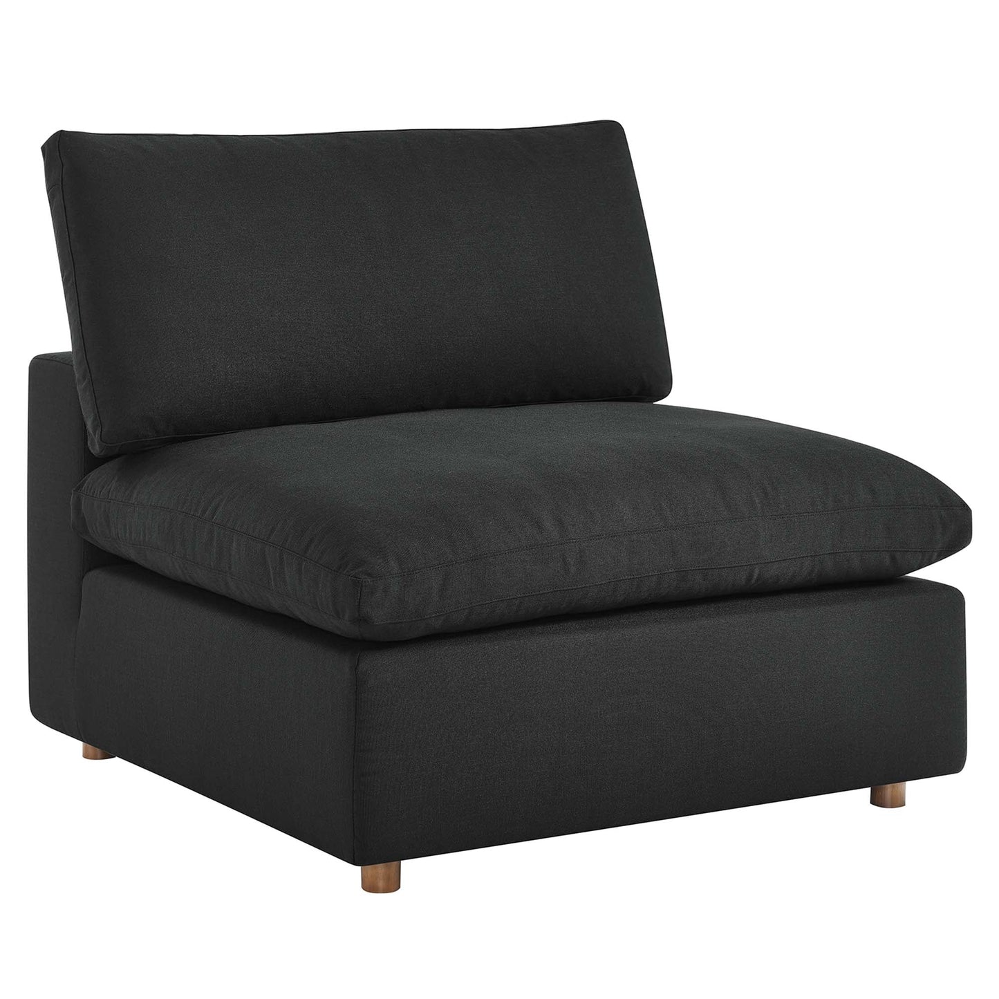 Modway Furniture Commix 5 Piece Down Filled Overstuffed Sectional Sofa by Modway - EEI-3359-BLK
