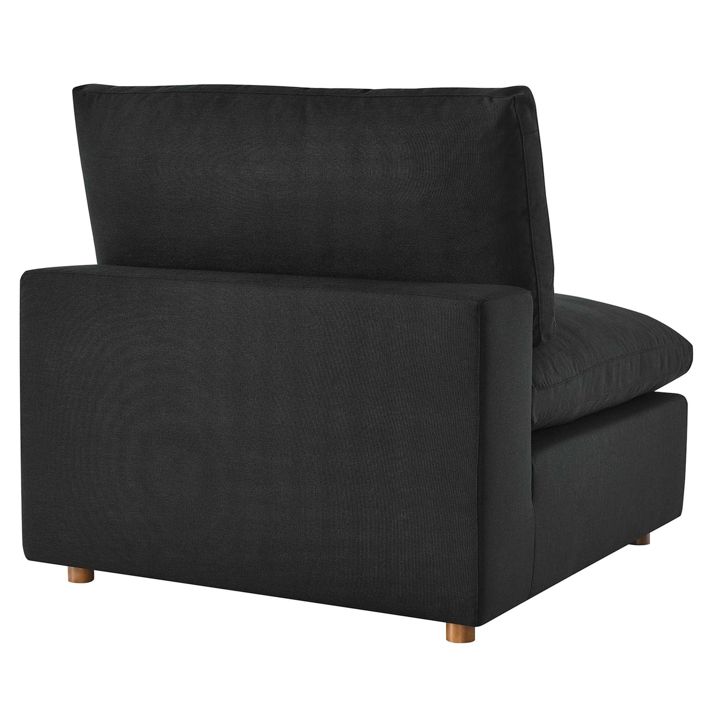 Modway Furniture Commix 5 Piece Down Filled Overstuffed Sectional Sofa by Modway - EEI-3359-BLK